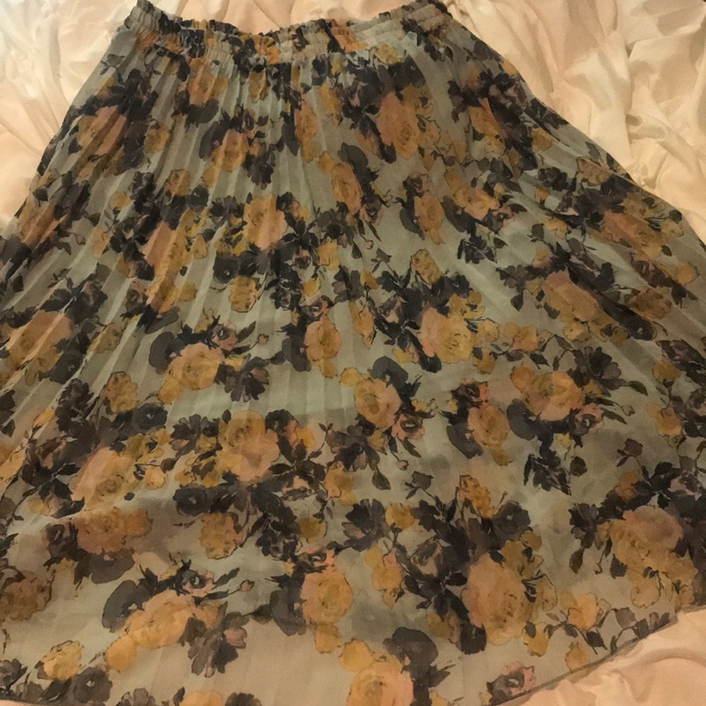 Disney Cinderella collection pleated midi skirt